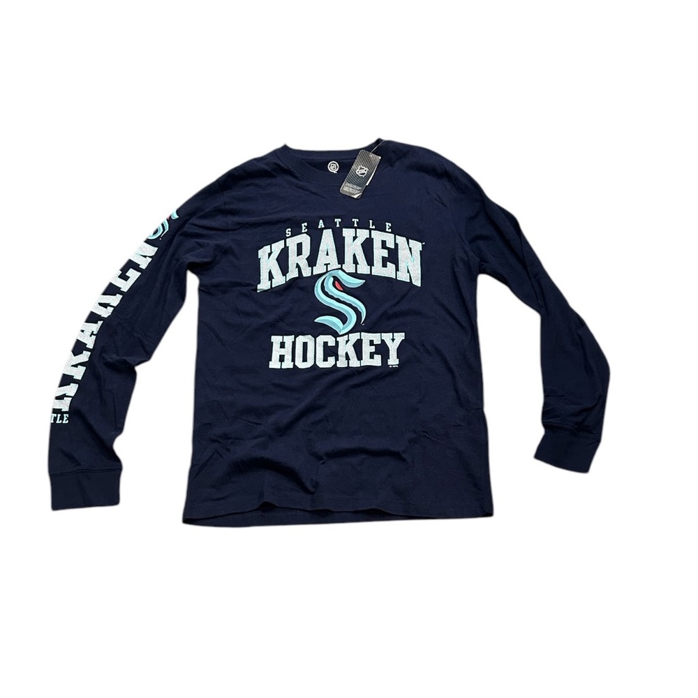 Seattle Kraken Men’s Long Sleeve Graphic Shirt
